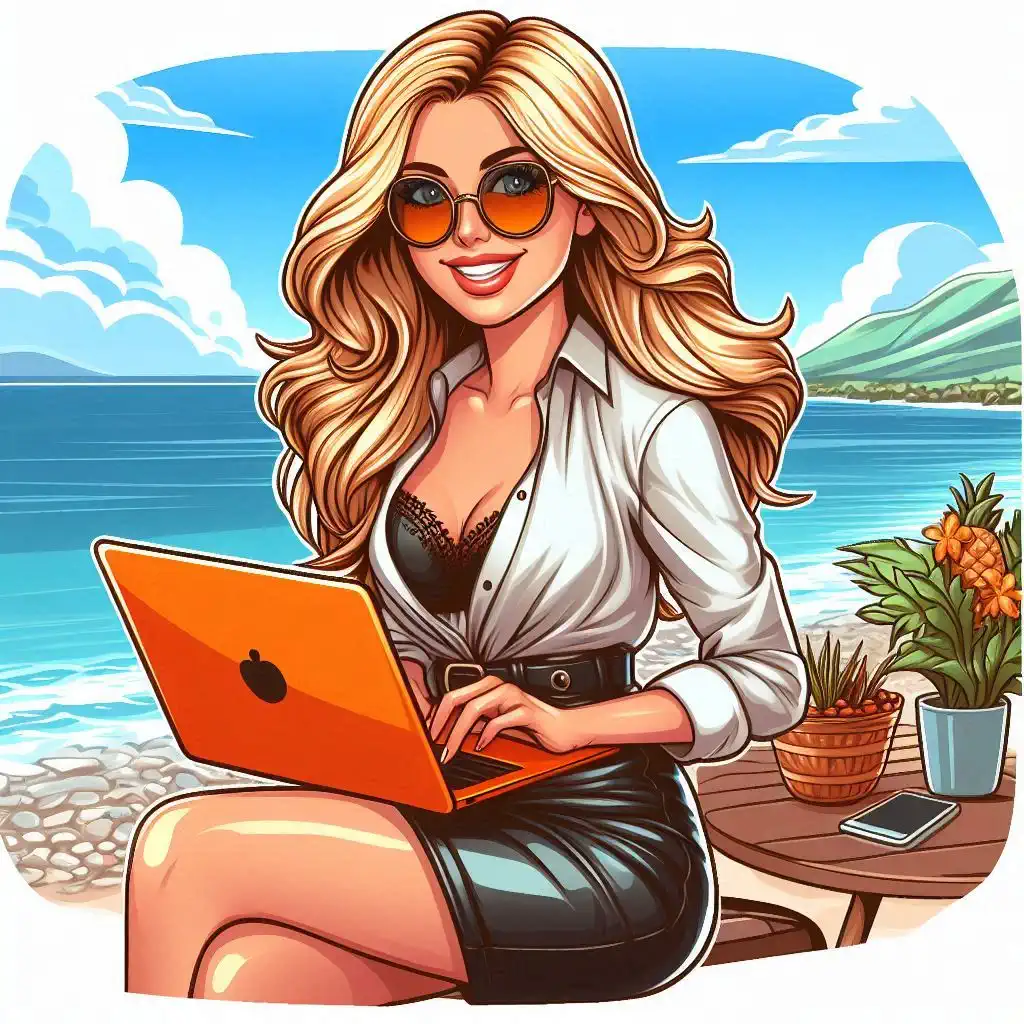 Orange gradient background